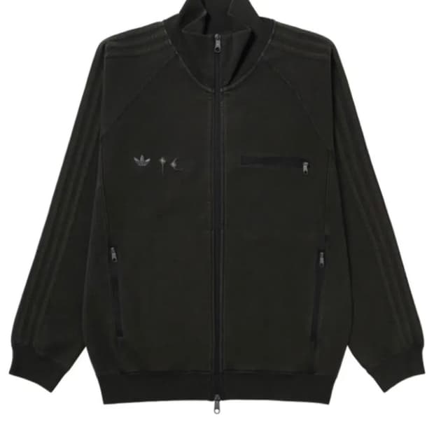 아디다스 x 떠그클럽 트랙탑 블랙 M