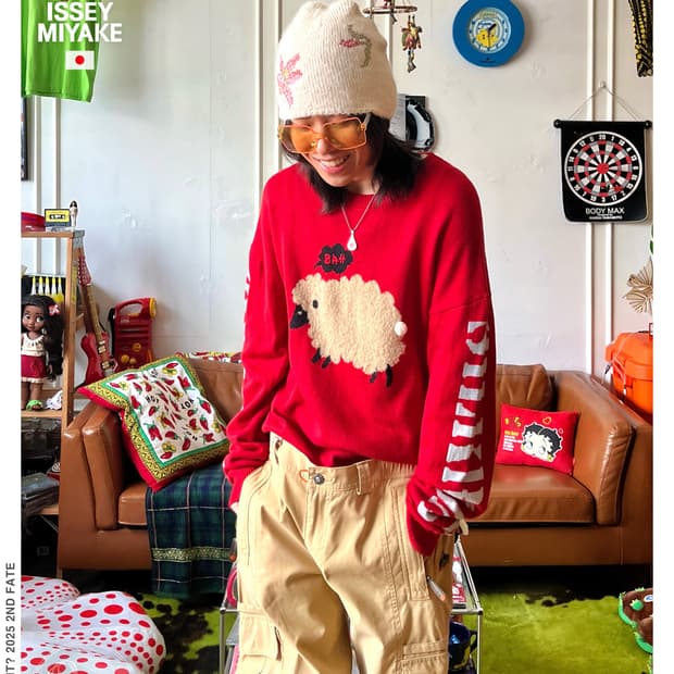 FrapBois by ISSEY MIYAKE Loose-fit Knit