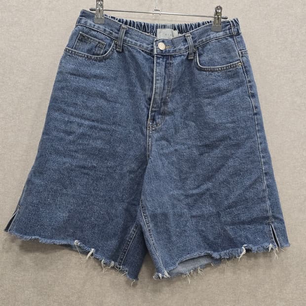 KIND 데님 밴딩 숏팬츠