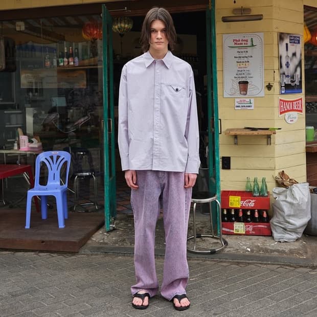 영오 워시드 데님팬츠 m