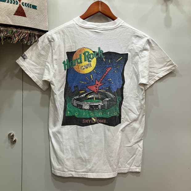 hardrockcafe 90s 미국생산 하드락카페 토론토 티셔츠