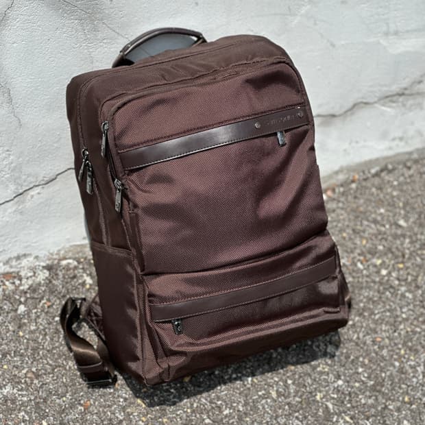 샘소나이트 브라운 비즈니스 백팩 가방