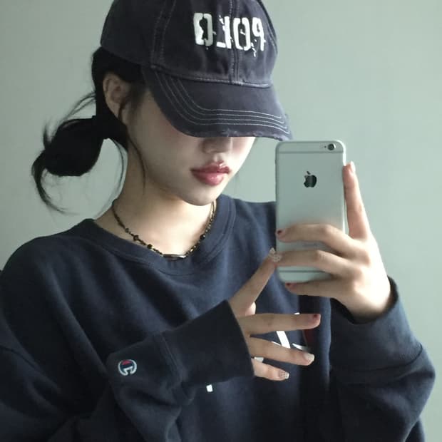 폴로 스펠로고 데미지 캡