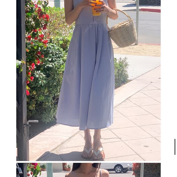 가내스라 에밀리 나시 원피스