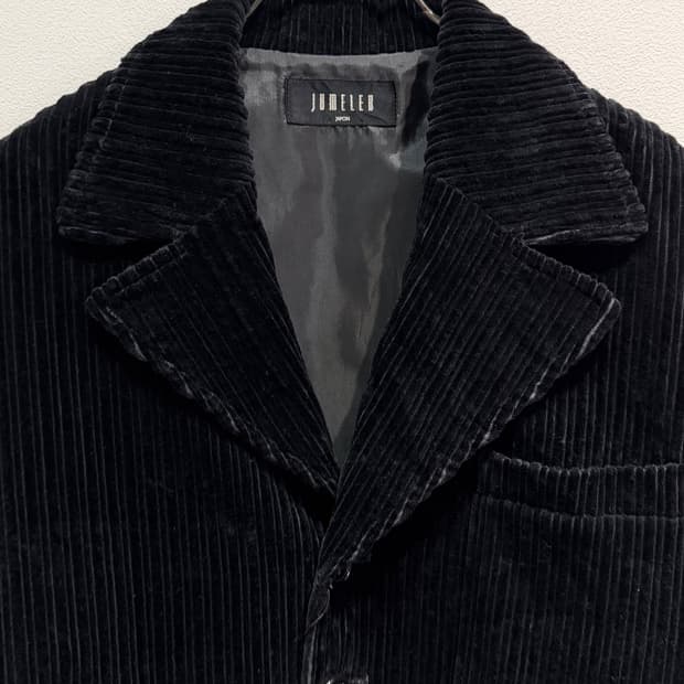 Jumeler Black Corduroy Cropped Jacket