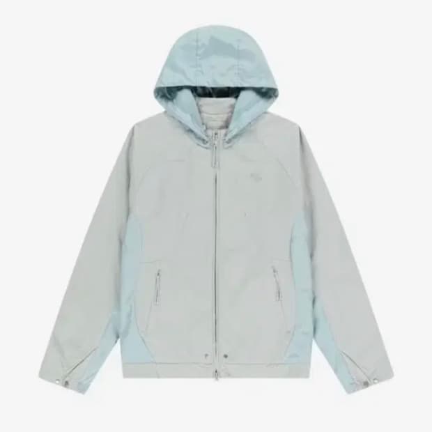 산산기어 콘트레스트 자켓 라이트 그레이 바람막이 1사이즈