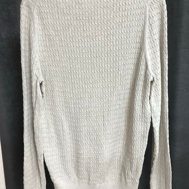 마시모 두띠 Massimo Dutti 엑스트라 파인 코튼 니트 L