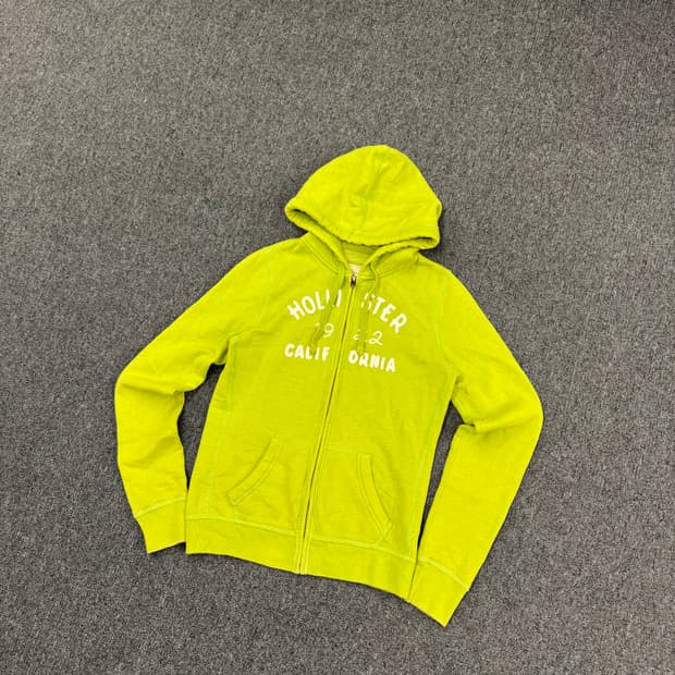 홀리스터 빈티지 y2k 여성 후드집업