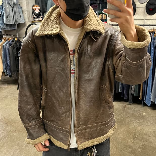 빈티지 B-3 양가죽 무스탕 (105)