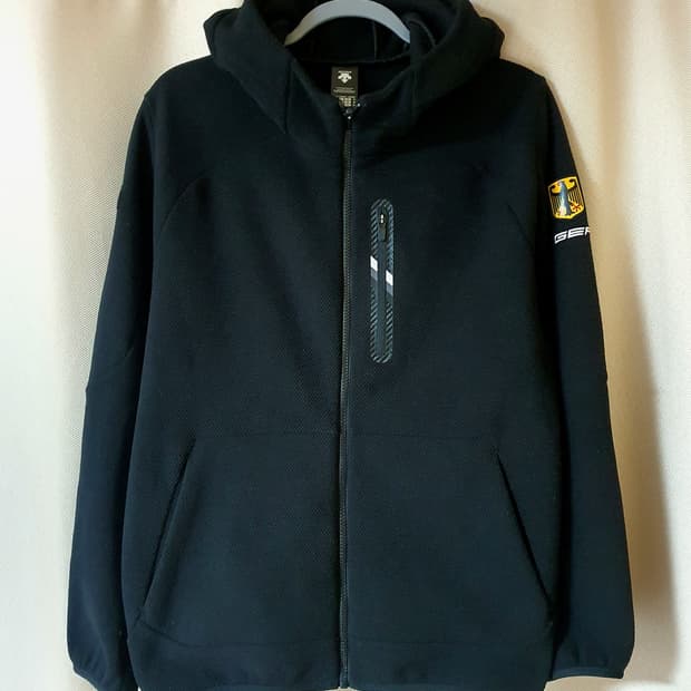 (상태최상) 데상트 독일 플리스 후드 집업 자켓 100-105