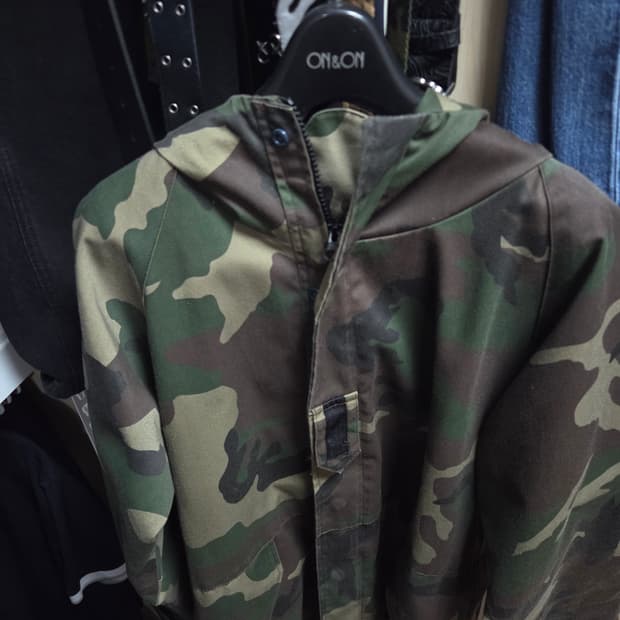 빈티지 반스 카모 자켓
