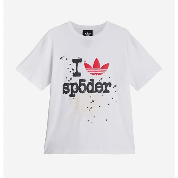 sp5der X adidas 콜라보 반팔 XL