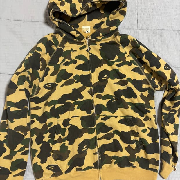 베이프 투웨이 후드집업 M