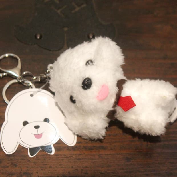 푸들 푸들인형 강아지인형 인형키링 강아지키링 인형가방고리 빈티지인형 키링