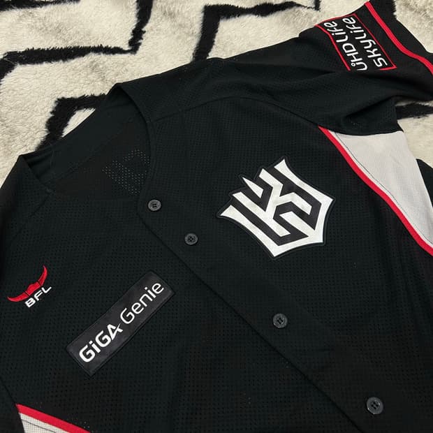 [2XL]버팔로 KT위즈 메쉬 반팔유니폼/이대형