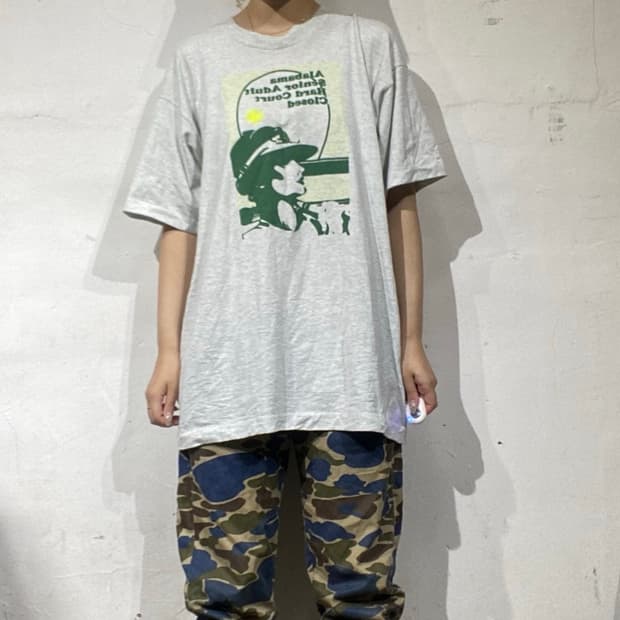 90s Made In USA 싱글스티치 케이스위스 티셔츠 XL