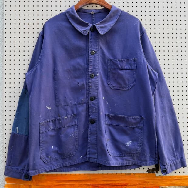 50s OLD MODEL ROUND COLLAR 올드모델 프렌치워크자켓