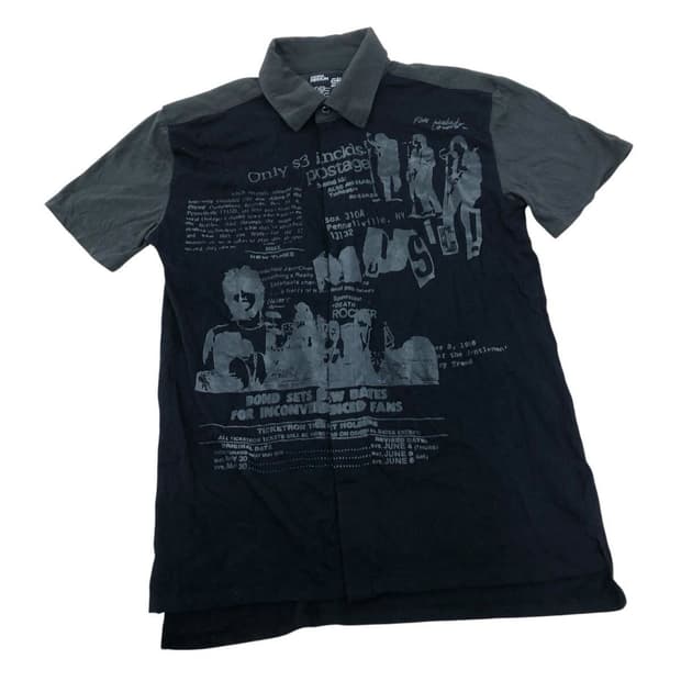 SS2009 PPFM GRAPHIC MUSIC POLO SHIRT