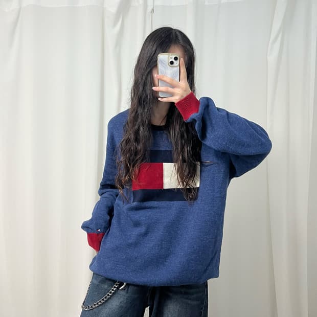 Tommy Hilfiger navy knit 