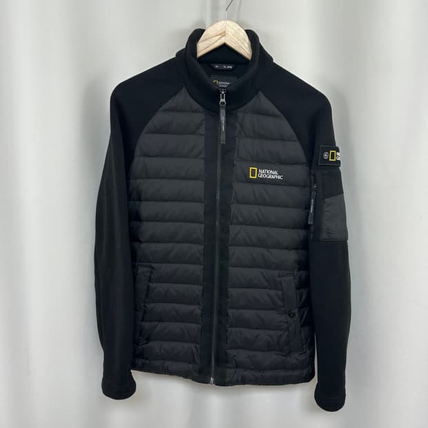네셔널지오그래픽 남성 니트 자켓 패딩 100 L