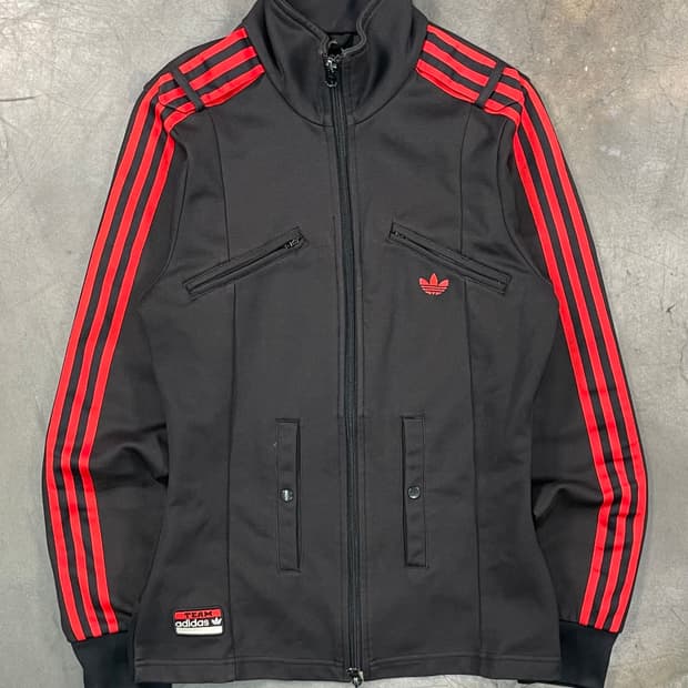 00s 아디다스 트레포일 백로고 져지