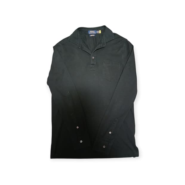 폴로 블랙 롱슬리브 