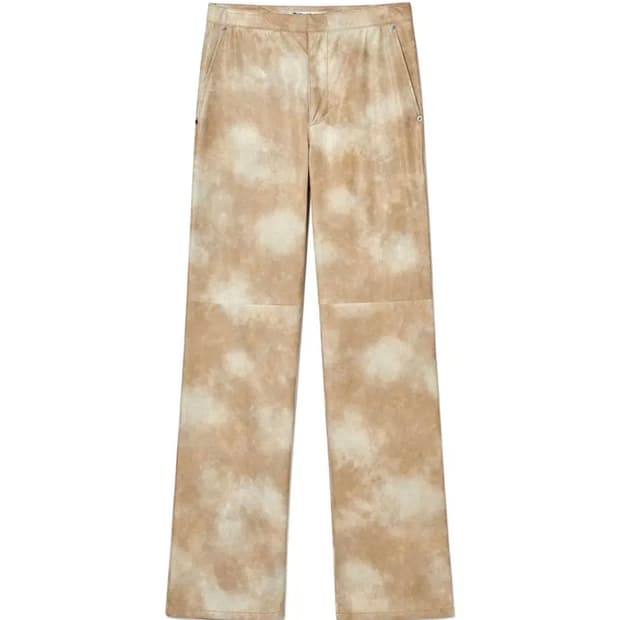 Open yy 레더 팬츠