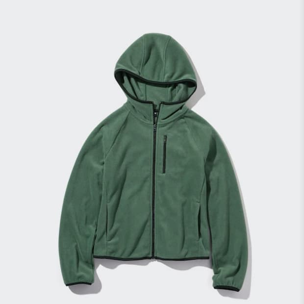 유니클로 라이트후리스풀집후디