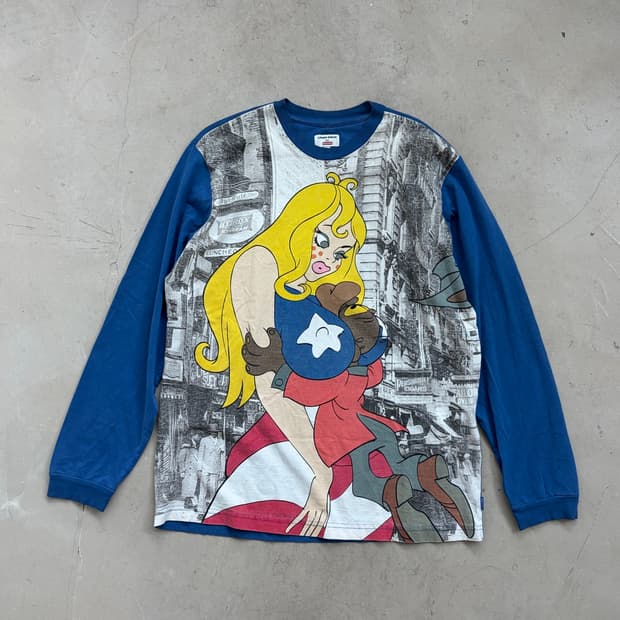08 supreme Ralph Bakshi 롱슬리브 티 L