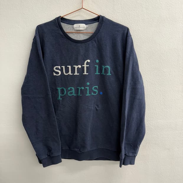 Made 포르투갈 퀴스 데 그레누이 paris 프린팅 맨투맨 L