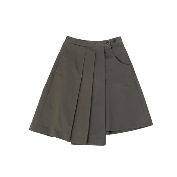 Y-3 2015 Asymmetric Pleated Skort