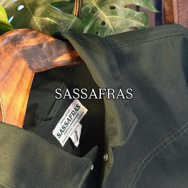 SASSAFRAS 사사프라스 WHOLE GARDEN JACKET Dark