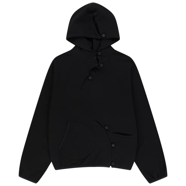 산산기어 버튼 후디 4사이즈 블랙