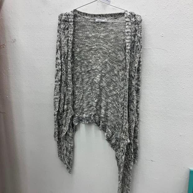 Vintage unbalance cardigan