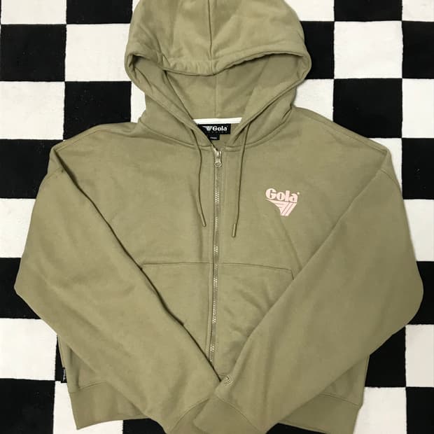 Gola 크롭 후드집업