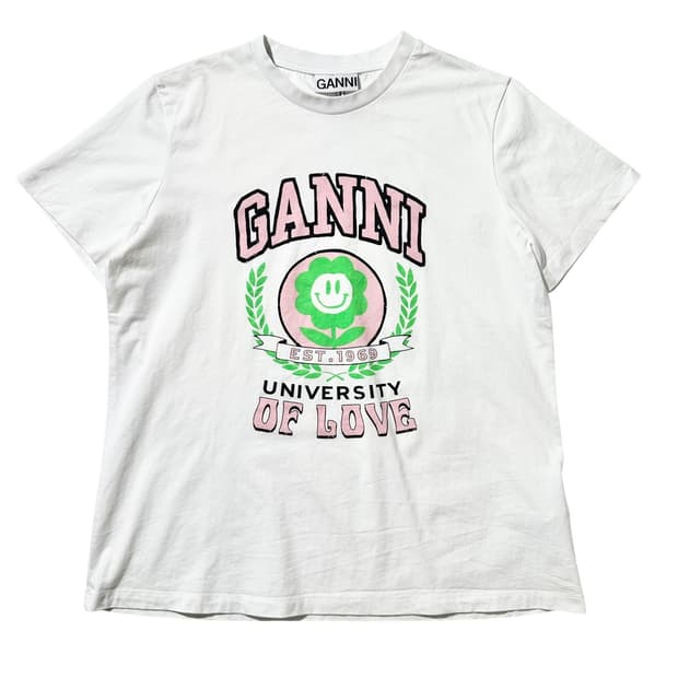 가니 유니버시티 오브 러브 반팔 티셔츠