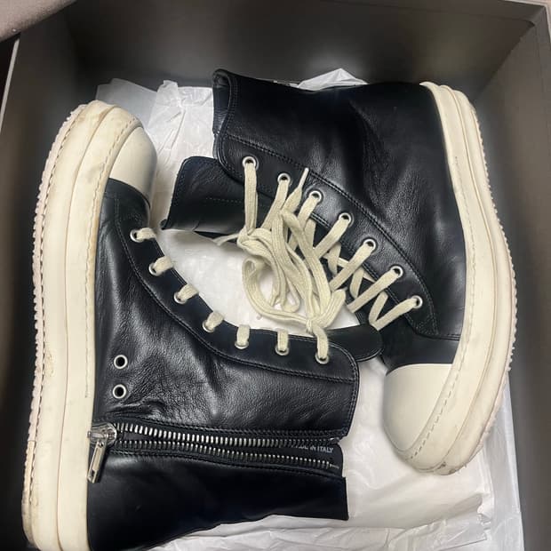 릭오웬스 라몬즈 릭오웬스컨버스 LCO 43