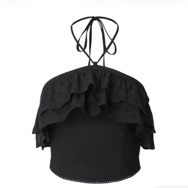 쓰리타임즈 ( threetimes ) Ella top black