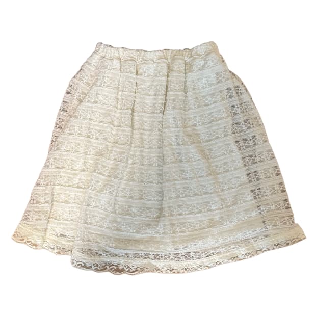 JPN vintage Lace skirt