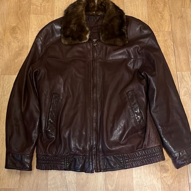 파이트클럽 90‘s 레더자켓 양가죽 봄버자켓 