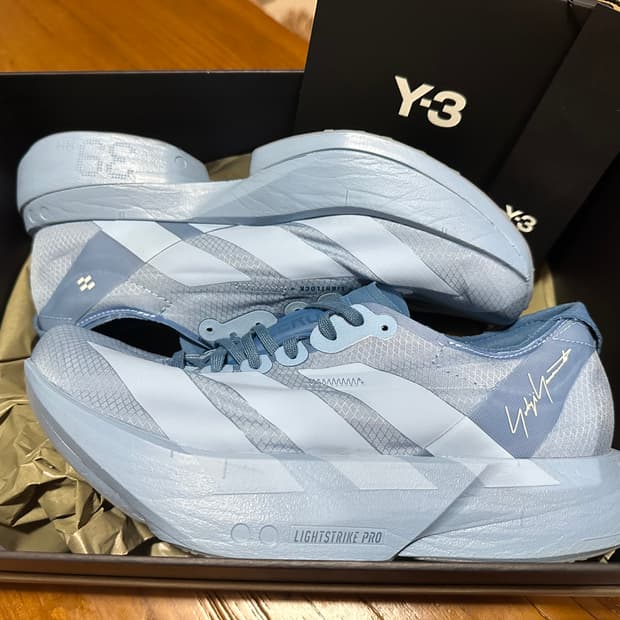 Y-3 아디오스 프로4 애쉬블루