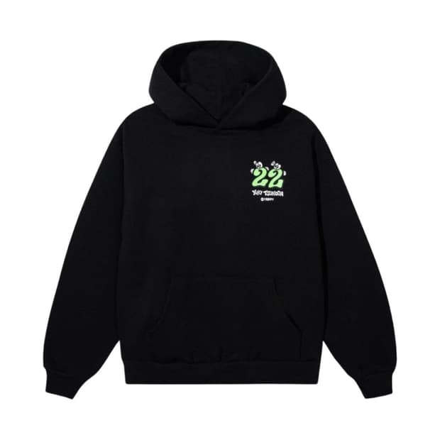 YUKI TSUNODA X VERDY BLACK HOODIE