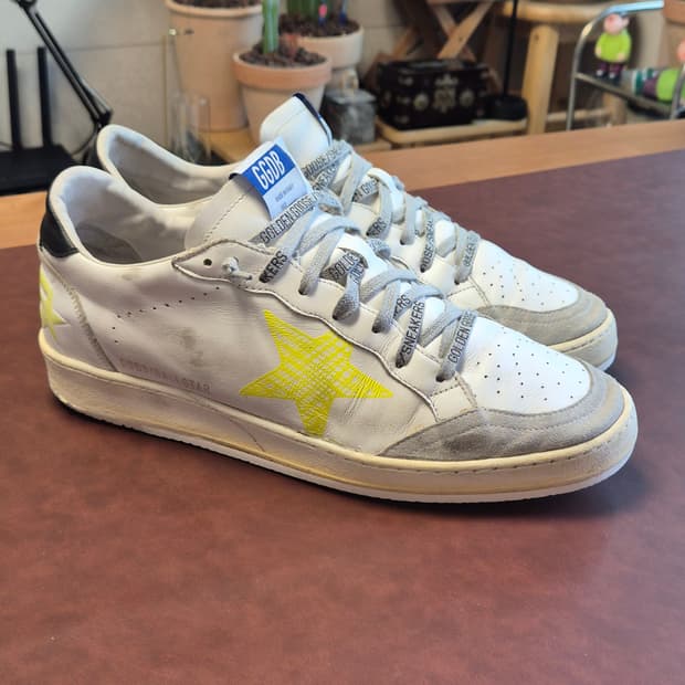 바닥보강했어요 265-270(41) 정품 골든구스 볼스타 스니커즈 