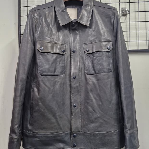 105XL 셀럽샵 에디션 양가죽 자켓 그레이.