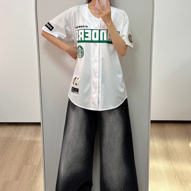 SSG랜더스 스타벅스 22주년 한정판 랜더스벅 유니폼
