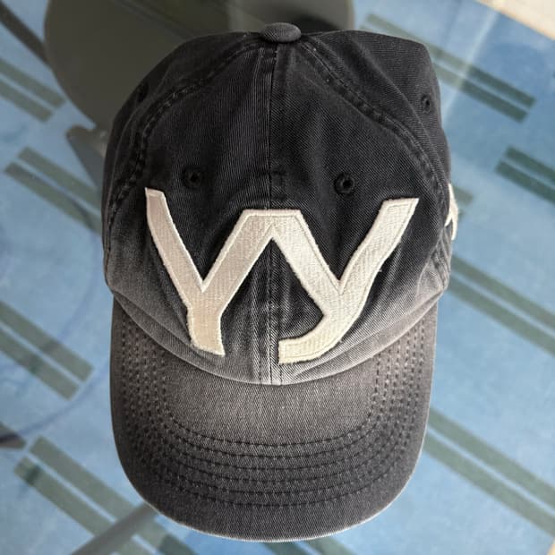 오픈와이와이볼캡OPEN YY GRADIENT BALL CAP, BLACK