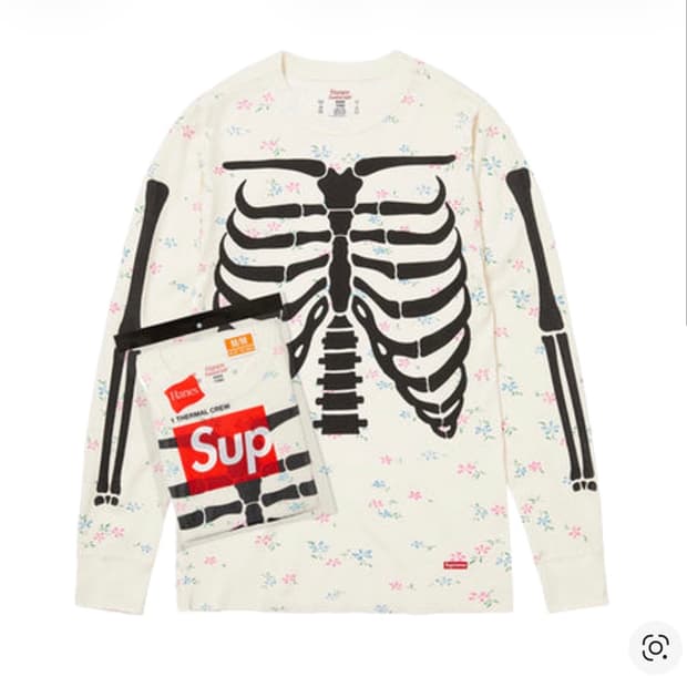 슈프림 헤인즈본즈 플로럴