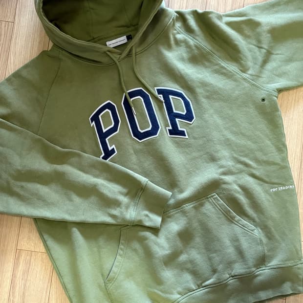 팝트레이딩컴퍼니 후드티 L