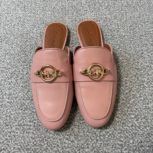 Coach 코치 뮬 슬리퍼
