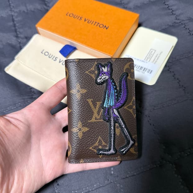 루이비통 이클립스 모노그램 버질아블로 한정판 오거나이저 카드지갑